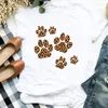 Women Lady Printing Cat Dog Paw Fashion Animal Funny 90s Print T Tee Womens Tshirt For Female Shirt Clothes Top Graphic Tshirt 220527