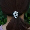 Клипы для волос Barrettes Viking Compass Skull Tie Tie Coving для женщин Halloweengothic Punk Headdresshair