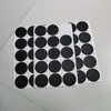 Round Black Rubber Coaster Pad Self Adhesive Cup Bottom Stickers For 15oz 20oz 30oz Tumblers Protective Non-slip Pads sxa30