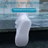 White Rain Shoes Covers Men Women Protection High Top Reusable Women's Water Resistant Foot Cover 220427
