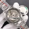 EWF V3 ew124300 Cal.3230 EW3230 Montre automatique pour homme 41MM Marqueurs de bâton à cadran argenté Bracelet en acier inoxydable 904L avec la même carte de garantie de série Montres éternité