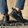 Mannen Werk Veiligheidsschoenen Stalen Teen Hoofd Punctie-Proof Anti-Stabbing Wearable Ademende Licht Zachte Sneakers Laarzen Buiten Antislip