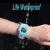 Wristwatches Waterproof Children Sport Watch For Girls Boys Teens Kid Women Digital Electronic Clocks Wristwatch Transparent Jelly Waterproo