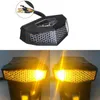 12V Universal Motorcycle LED Tylna błotnik Zatrzymaj Rower Motorowy Lampa sygnałowa Retro Motocross Tablica rejestracyjna