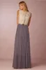 2022 Gonne di estate Gonna lunga Prom Dress Dress 3 strati Tulle con 1 fodera grigio, Royal Blue, Borgogna, Champagne, Bianco, Avorio, Marina scura, Cacciatore, Giallo, Acqua Melone, Lavanda, Nero