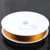 0.45mm 1Roll Beaded Wire Cord Thread For Bracelet Or Necklace Jewelry Making Accessories 45m BH301