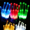 UPS Fidget Toys LED Party Gloves Luminous Flashing Skull Glove Halloween Toy Stage Costume Christmas Supplies