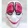 Wholesale PVC Halloween Mask Scary Clown Party Masks Payday 2 for Masquerade Cosplay Horrible Masks P072610