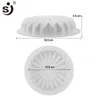 SJ Mousse Silicone Cake Mold 3D Pan Redonda Origami Molde De Bolo Ferramentas De Decoração Mousse Make Sobremesa Panela Acessórios Bakeware 06163136