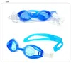 1 stücke Männer Frauen Schwimmen Gläser Anti Fog UV Schutz Schwimmen Brillen Professionelle Galvanisieren Einstellbar Wasserdicht Schwimmen Brille G220422