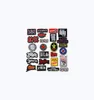 Группа рок -музыкальная вышитая аксессуары патч аппликация милые патчи ткани значки одежды Diy Apparel Badges194F59190368222093