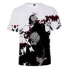 남자 티셔츠 3-16 세 까마귀 애니메이션 3D 프린트 T 셔츠 남자 여자 티셔츠하라 주쿠 옷 유행 유명한 브랜드 맨의 Imon22