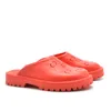 Sandalias de diseñador Tacones altos Diatom Diatom Mud Baotou gruesos traseros de fondo plano zapatillas de moda hombres para mujeres zapatos de playa