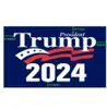 Trump MAGA Bandiera 3X5ft 50 pezzi 2024 Banner elettorale Salva l'America Ancora Bandiere 19 stili 2024 TAKE AMERICA BACK Fondo nero Doppia pistola GC1007