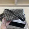 New Diamond Evening Bags Luxury Designer Brand Fashion Shoulder Lady Handbags High Quality Underarm Chains Phone bag Wallet Me2787312