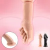 Vatine Super enorm simulering Fist Anal Plug Sucker Butt For Women Män hand Touch G-Spot Vaginal Masturbate