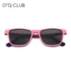 OQ Club Kids Okulary przeciwsłoneczne spolaryzowane magnetyczne clipon chłopcy dziewczęta okulary TR90 MIOPIA Recepta Wygodne okulary T3102 220620