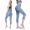 Kobiety legginsy kobiety sportowe fitness sprężona moda hurtowa joga wysoka talia jogi