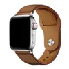 Echte echte lederen bandjes band voor Apple horloge Iwatch 7 6 5 4 3 Smart Watch Sport armband polsband