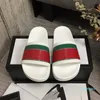 Designer Slides Mens Women Slippers Summer Sandal Beach Slide Flat strawberry platform