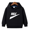 Bahar Çocuk Giyim Kapüşonlu Çocuklar Erkek Sweatshirt Sıradan Hoody Top Uzun Kollu Kızlar Pamuk Hoodies 2-8t