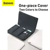 BASEUS LAPTOP SLEEVE 1316inch حقيبة تخزين سفر مقاومة للماء للهاتف المحمول دفتر كبير CAPATICY FLIPCOVER SELEVE 201124