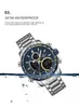 Naviforce Men Watch Top Luxury Big Dial Watch Watch Mens Chronograph Quartz.