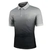 KB Men Polo Men Shirt Shirt Sleeve Polo Shirt على النقيض من اللون البولو ملابس الصيف الشارع الشارع.