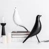 Creative Wooden Bird Ornament European Home Desktop Decoration Handicraft s Lucky Sculpture Office Figurines Y200104