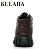 Kulada Hot Super Dark Houwine Winter Winter Shoes Boots Fur Boots for Men Shoe Zapatos Hombre 210315