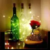 Струны солнечные фонари для бутылки вина 20 светодиодные пробковые струны светлый