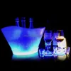 12L LED Seaux de glace rechargeables 6 barres de couleurs Discothèques Éclairage de bouteille de vin Champagne Beer Whisky Refroidisseur Drop Drop Drop 2021 et CO