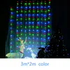 Saiten LED Wasserfall Meteor Dusche Regen Vorhang String Licht Stecker Valentines Für Fenster Schlafzimmer Hochzeit Party Hintergrund Garten OutdoorLED