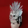 중국어 미아오 실버 헤드웨어 제품 무대 성능 모자 소설 머리 핀 과장된 공주 코스프레