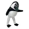Halloween Penguin Mascot Costume de desenho animado Personagem Carnival Festival Dresses Fantasia Tamanho dos adultos Tamanho de publicidade ao ar livre de Natal