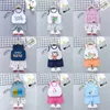 Abbigliamento estivo per bambini Abbigliamento per bambini Set per bebè Set di abbigliamento per neonate per bebè T-shirt in cotone per cartoni animati Pantaloncini 992 E3