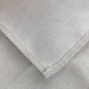 Plain Linen Tea Towel Cleaning Cloths Natural Color 40x70 CM Polyester Kitchen Towel Blanks for Dye Sublimation