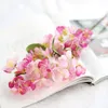 Dekorativa blommor kransar flores artificiales de cerezo seda flor ciruelo artificial para boda casa fiesta dekorativa rama ciruela fielsa