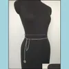 Chaînes de ventre bijoux de corps Sexy plage chaîne en métal taille accessoires pour femmes Bikini ceinture ceinture cadeau livraison directe 2021 Nih3Y