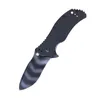 Coltello chiudibile Flipper Z0350 di alta qualità S30V Lama Drop Point con rivestimento in titanio G10 con manico in lamiera di acciaio inossidabile Cuscinetto a sfera Coltelli a cartella con apertura rapida