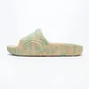 Adilette 22 Slides Designer Heren Zwart Grijs Magic Lime Sandalen Schoenen Dames Desert Sand Sliders Slippers