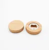 Wooden Round Bottle Openers Coaster Fridge Magnet Decoration Beer Bottle Opener