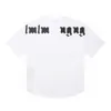 palm summer Designer womens T shirt mens tshirt white black printing t-shirt Clothing spray letter short sleeve spring men women tshirts