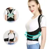 Back Posture Corrector Therapy Corset Spine Support Belt Lumbal Justerbar bandage för män kvinnor