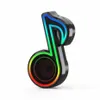 Bluetooth Loudspeaker Bt06 Musical Note Shape Speaker Wireless Portable Creative Sound Box Luminous Stereo Heavy Bass For 264F