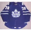 C26 Nik1 Uomo Donna Bambini 2017 AHL Toronto Marlies 38 Jay Rosehill 78 Josef Boumedienne 100% Ricamo Maglie personalizzate per hockey su ghiaccio Goalit Cut