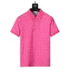 Lyxig Högkvalitativ Mens Polo T Shirt Wear Designer Kortärmad Kvinnor Skjorta Kläder Tees Casual Bomull Partihandel Broderi Sommar Mode Polos SHIRTS Storlek M-3XL