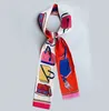 8style Brand Desinger Letters Print Bags Scarves Accessories Silk Handle Gloves Wraps Muffler Wallet Purse Handbag Women Bag Paris Tote Luggage