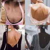 1/2/3 أجهزة كمبيوتر مثيرة عارية الذراعين الدانتيل العميق U Low Back BRALETTE TILE CUP BRASSIER