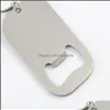 Openers Kitchen Tools Kitchen Dining Bar Home Garden Stainless Steel Wine Key Chain Holders Beverage Rings Promotional Gifts Craft Drop D